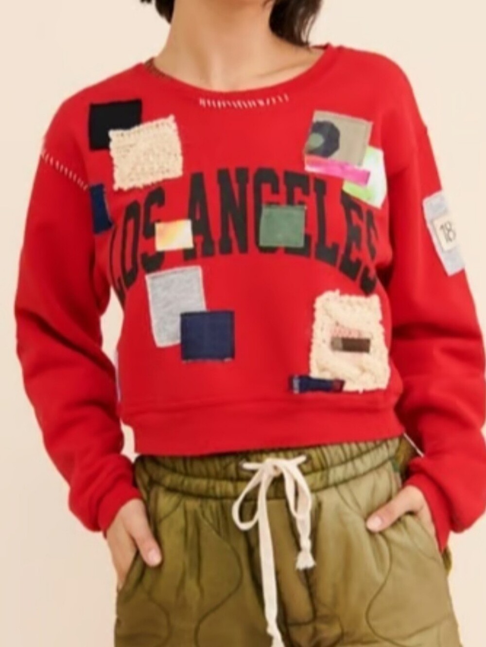 Anthropologie Riley Vintage 1880 Los Angeles Sweatshirt. Retail Price $245